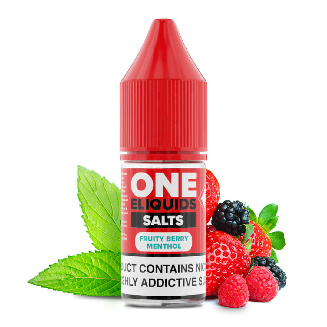 Fruity Berry Menthol One Eliquids 1 Nicotine Salts Made In Britain Fruity Berry Menthol One Eliquids 1 Nicotine Salts Made In Britain