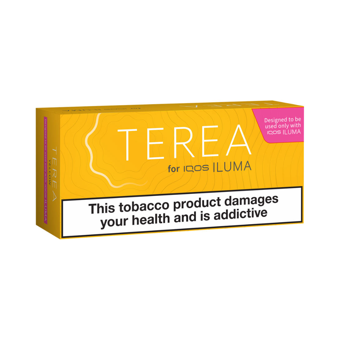 IQOS TEREA Yellow Bundle of 10, Tobacco Sticks