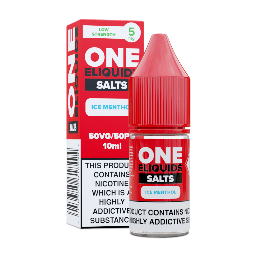 Ice Menthol One Eliquids 1 Nicotine Salts Made In Britain Ice Menthol One Eliquids 1 Nicotine Salts Made In Britain